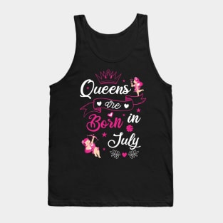 Queens are born in July Tank Top